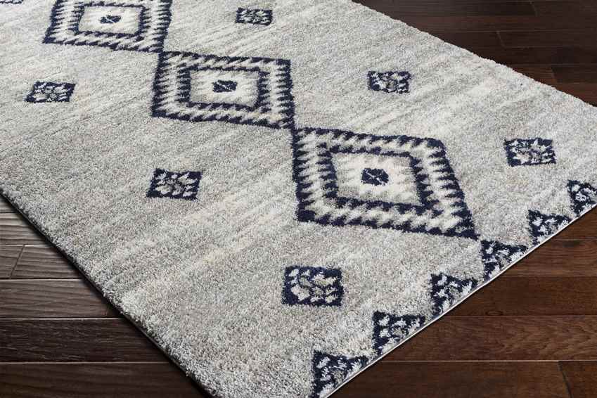 Keinse Global Light Gray Area Rug