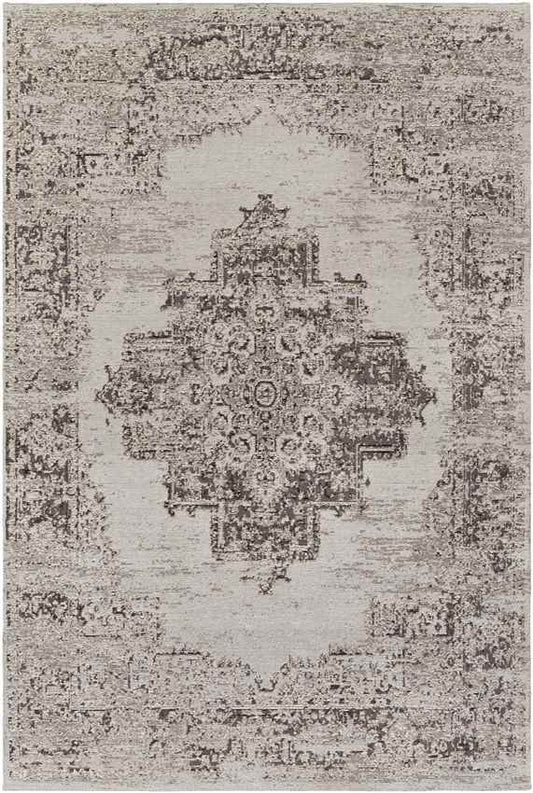 Naarden Traditional Light Gray Area Rug