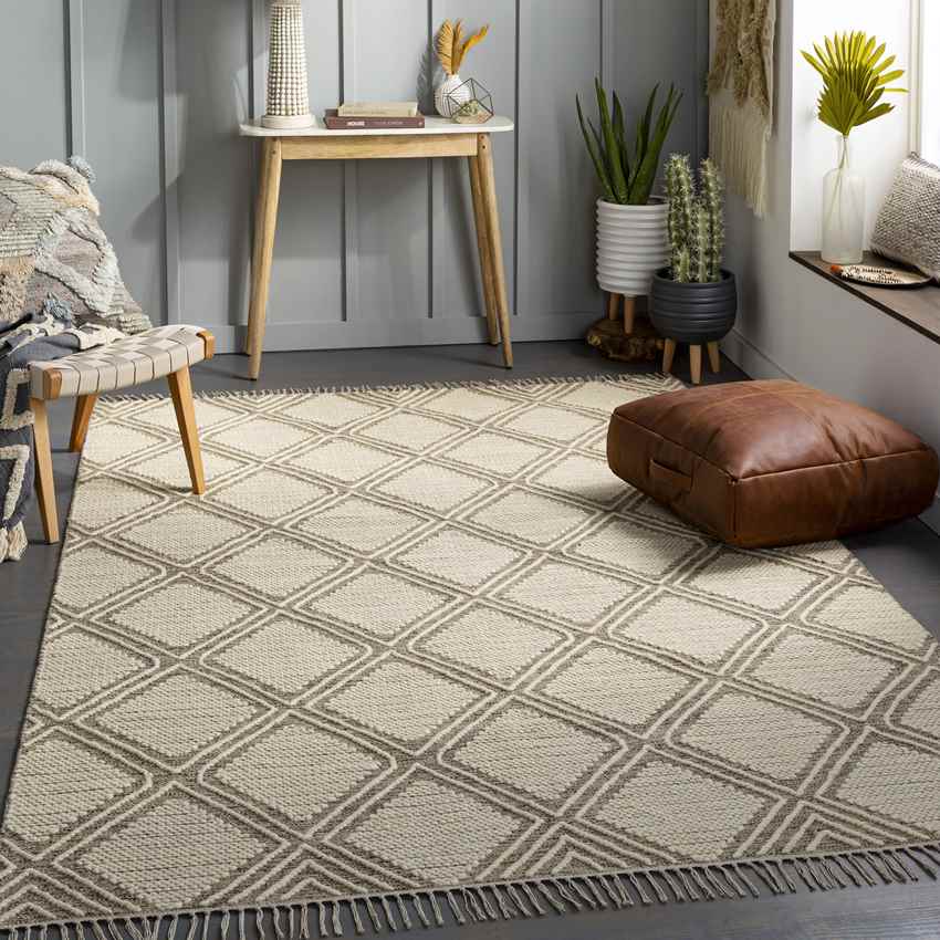 Masham Global Light Gray Area Rug