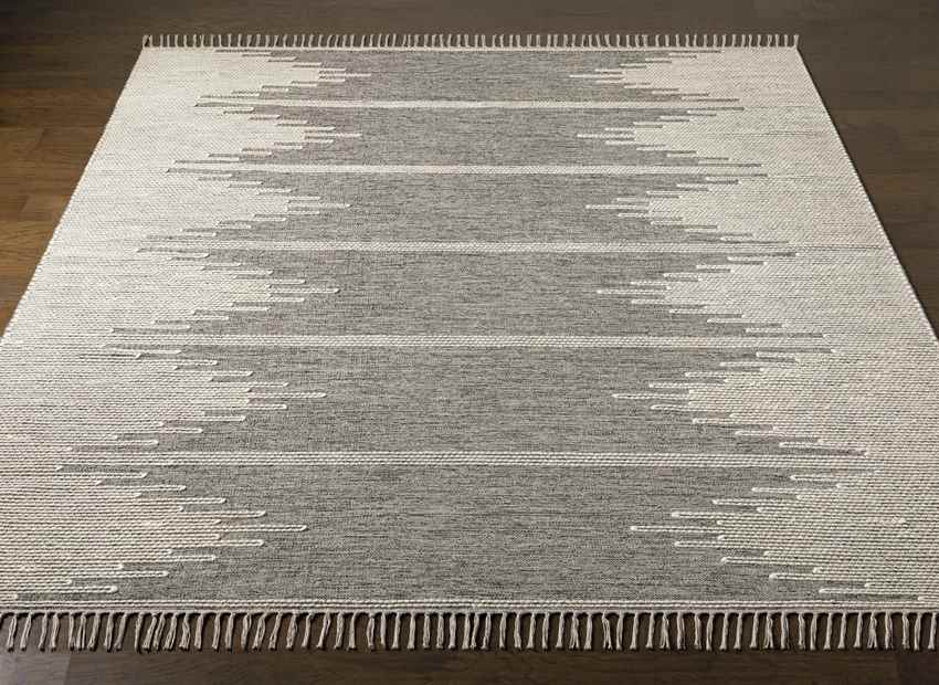 Terdiek Global Light Gray Area Rug
