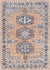 Grave Traditional Rust Area Rug
