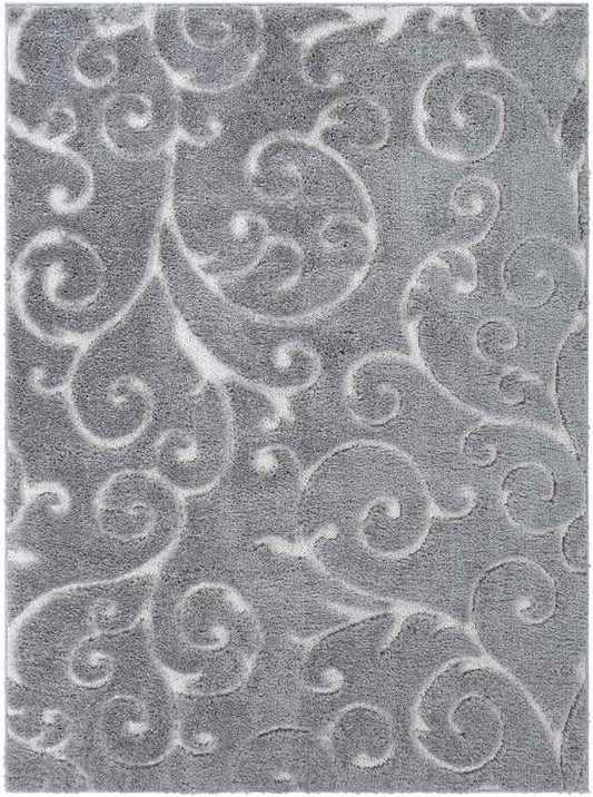 Hazelaar Modern Light Gray Area Rug