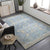 Heidveld Traditional Sky Blue Area Rug