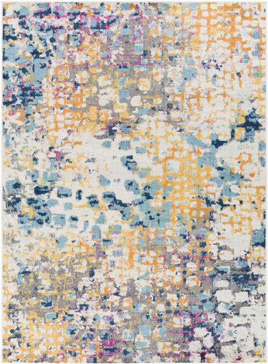 Hooidonk Modern Orange Area Rug