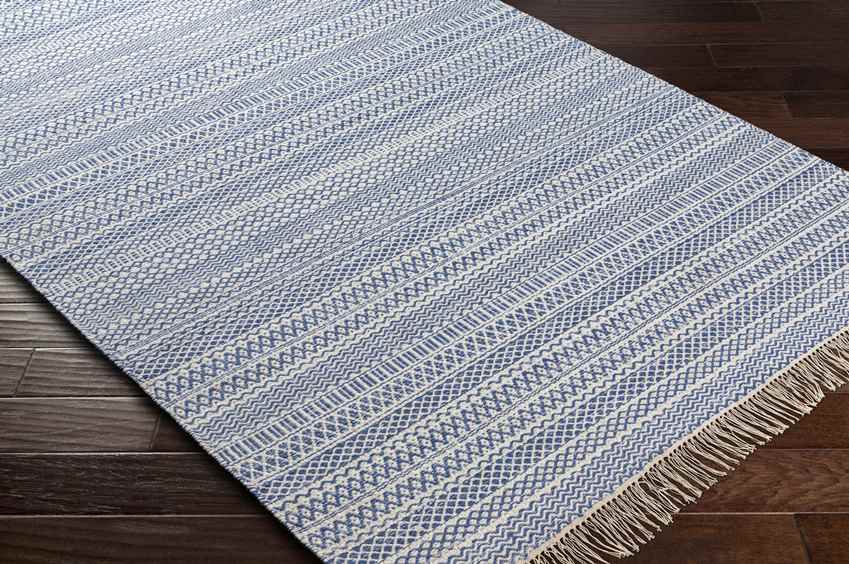 Landhorst Cottage Blue/Cream Area Rug
