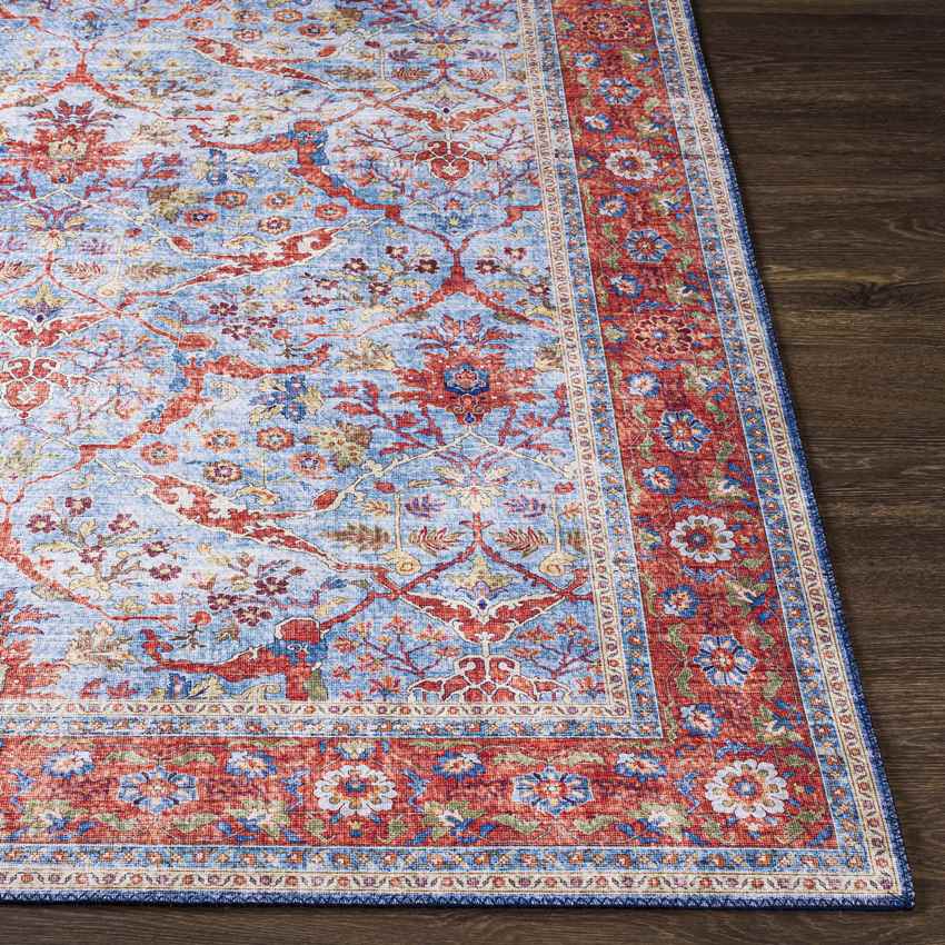 Looieind Traditional Red Area Rug