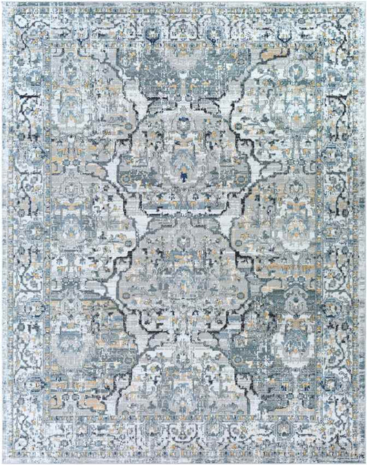 Mierlo Traditional Charcoal Area Rug