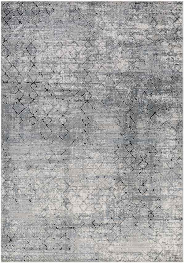 Moleneind Traditional Medium Gray Area Rug