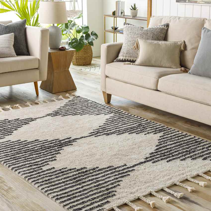 Notendaal Global Black Area Rug