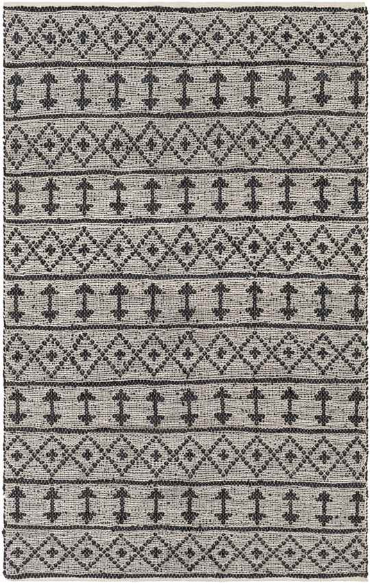 Peelkant Global Black Area Rug