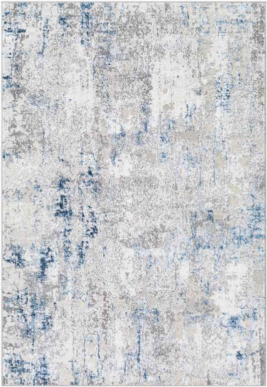 Rijt Modern Dark Blue Area Rug