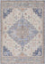 Tadcaster Traditional Bright Blue Area Rug