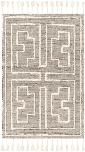 Barrington Hills Global Light Gray Area Rug