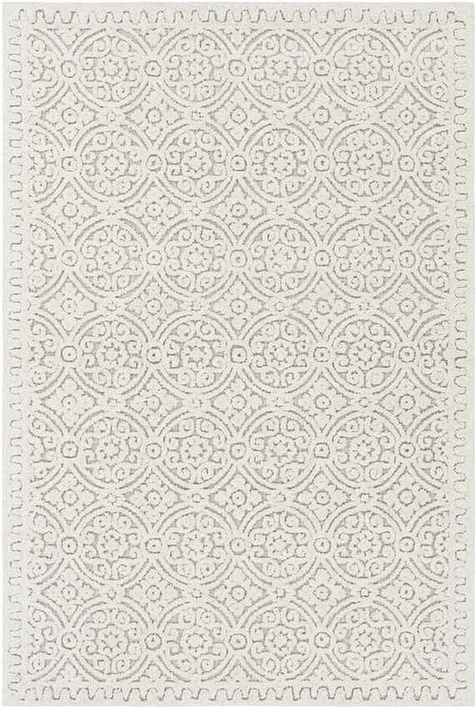 Zandhoek Traditional Cream Area Rug