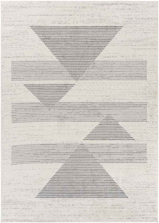 Plasmolen Modern White Area Rug