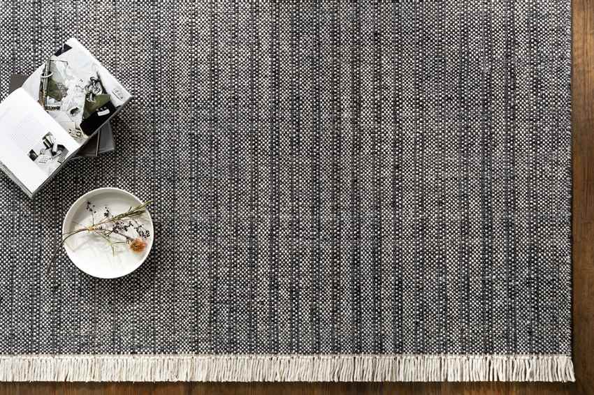 Mader Modern Charcoal Area Rug