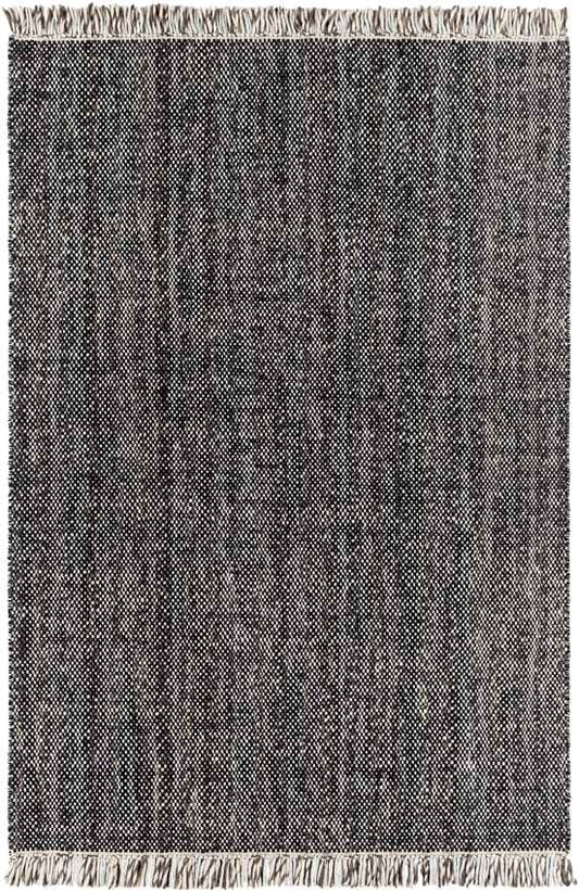 Mader Modern Black Area Rug