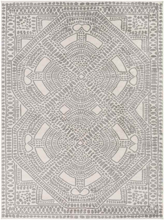 Vlodrop Global Charcoal Area Rug