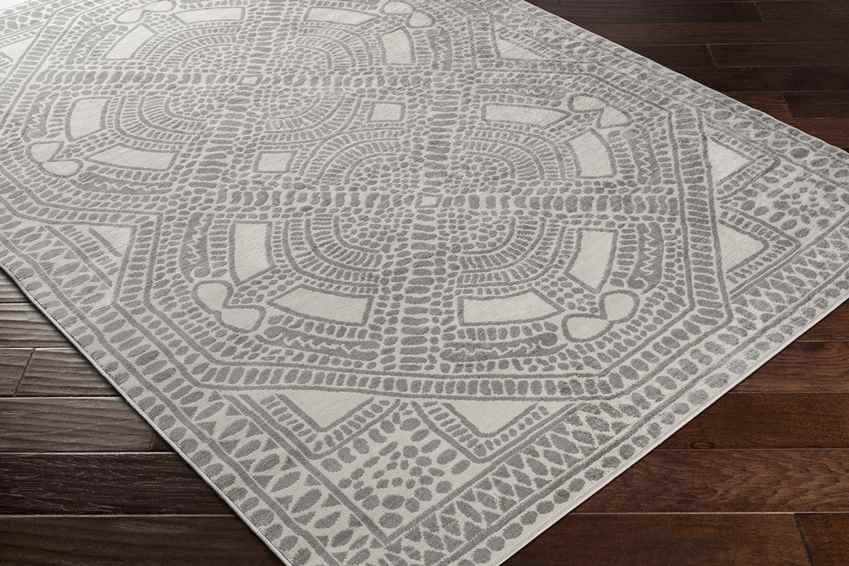 Vlodrop Global Charcoal Area Rug
