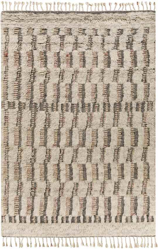 Well Global Dark Brown Area Rug