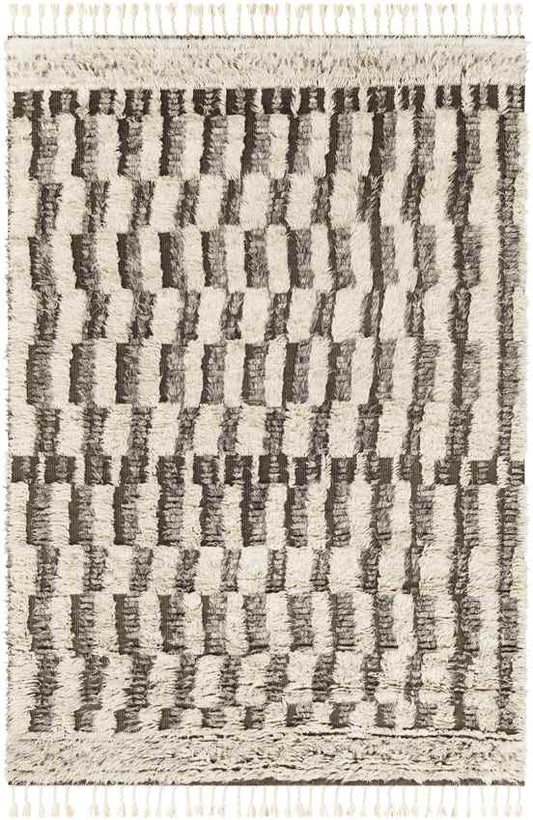 Well Global Charcoal Area Rug