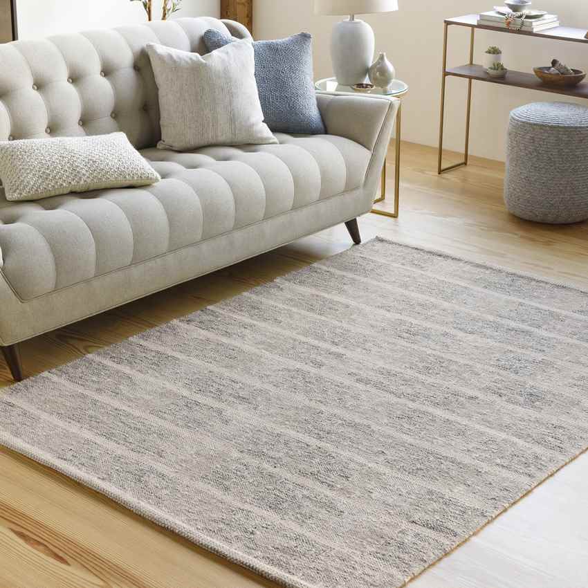 Serfaus Global Charcoal Area Rug