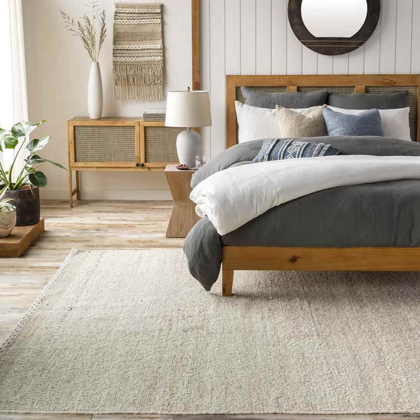 Jeff Cottage Light Beige Area Rug