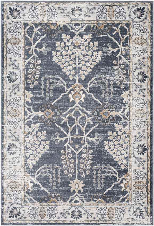 Beswerd Traditional Camel Area Rug