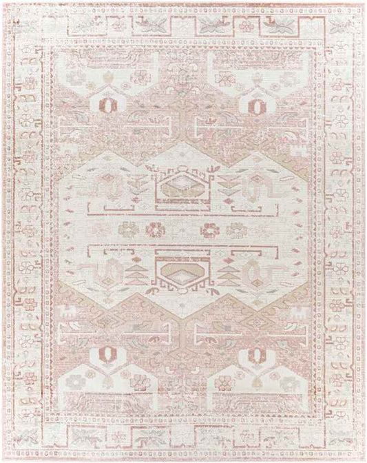 Biessum Traditional Light Brown Area Rug