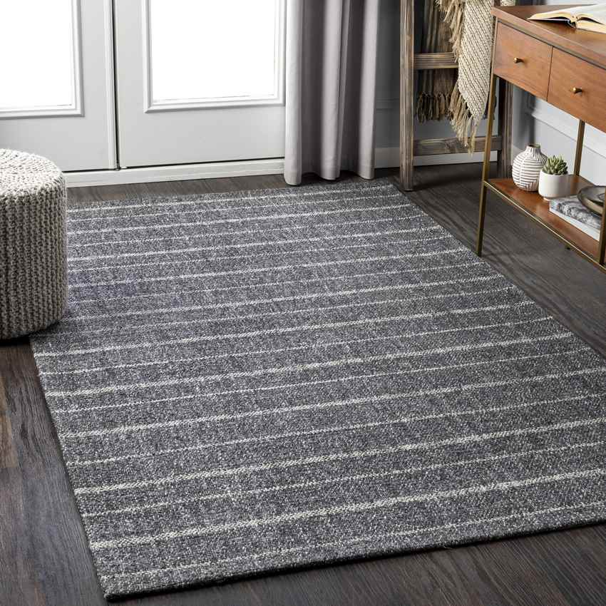 Doezum Cottage Grey Area Rug