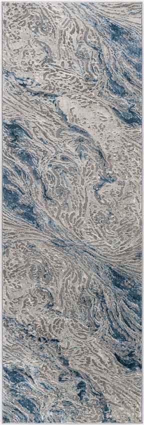 Eenrum Modern Teal Area Rug