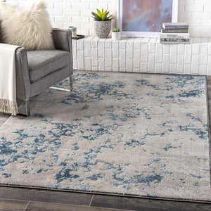 Engelbert Modern Teal Area Rug