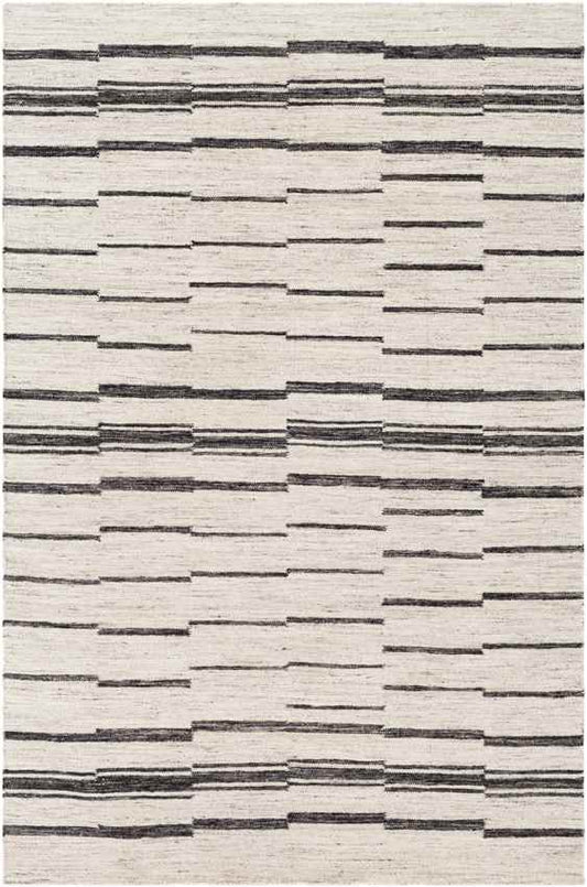 Goldhoorn Global Cream/Charcoal Area Rug