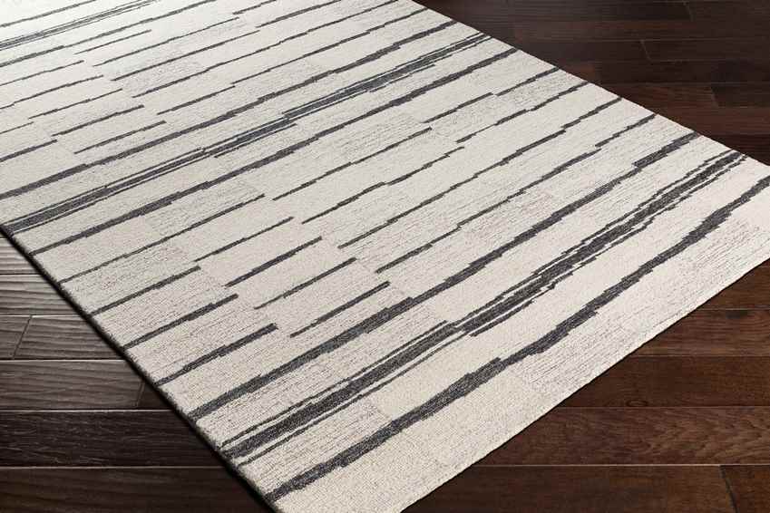 Goldhoorn Global Cream/Charcoal Area Rug