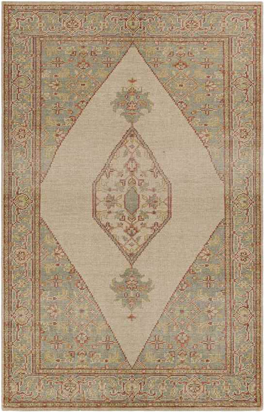 Alverna Traditional Brown Area Rug
