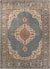 Ampsen Traditional Brown Area Rug