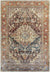 West Frankfort Traditional Pecan Washable Area Rug