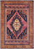 Western Springs Traditional Coral Washable Area Rug