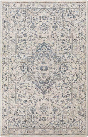 Jay Traditional Navy Area Rug