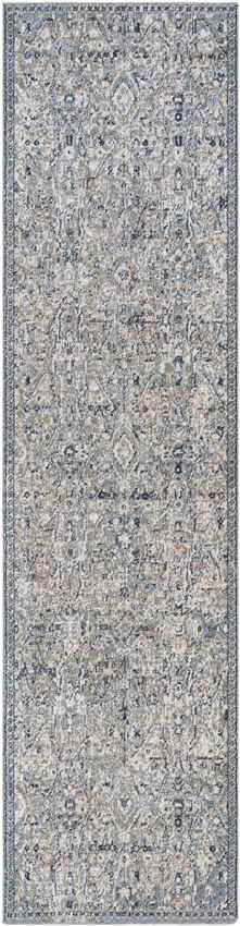 Blackford Traditional Navy Area Rug