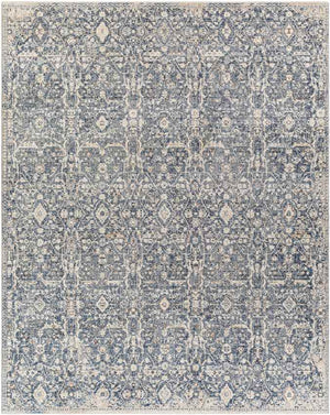 Blackford Traditional Navy Area Rug