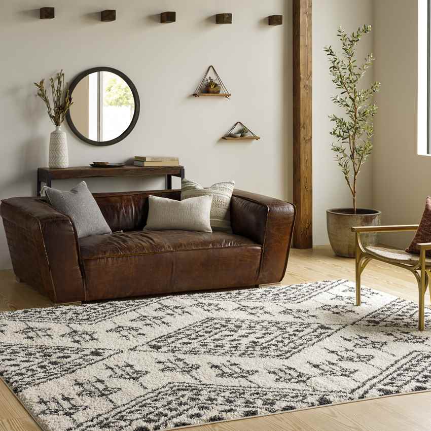 East Galesburg Global Cream Area Rug
