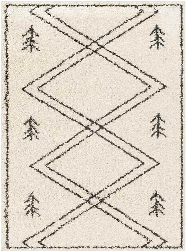 East Peoria Global Cream Area Rug