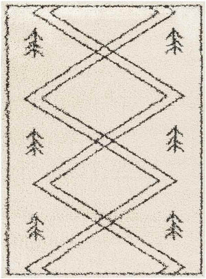 East Peoria Global Cream Area Rug