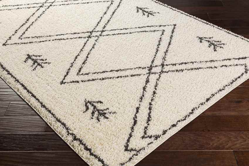 East Peoria Global Cream Area Rug