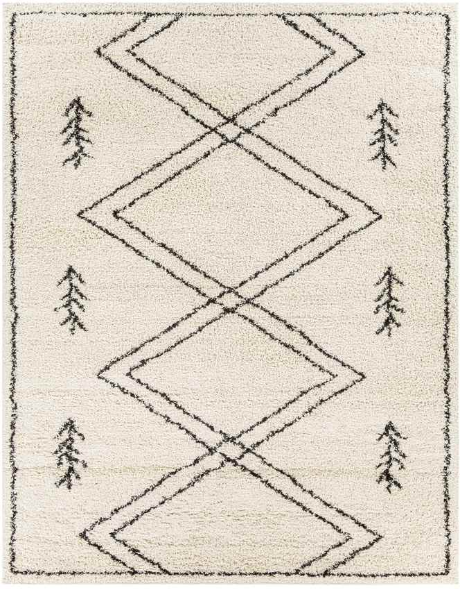 East Peoria Global Cream Area Rug