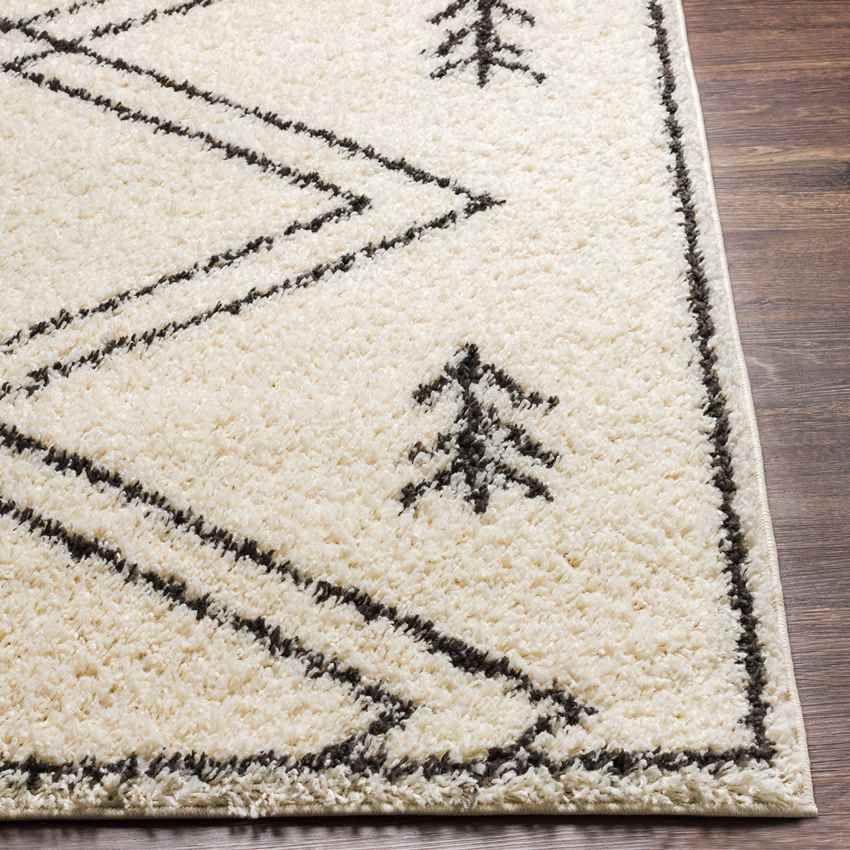 East Peoria Global Cream Area Rug