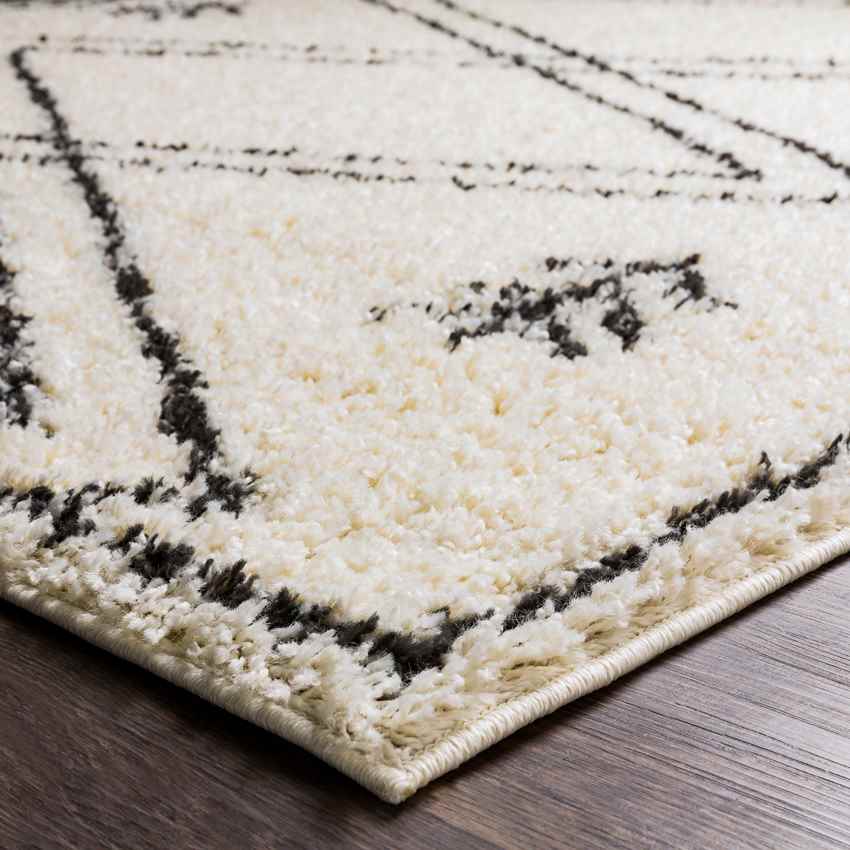 East Peoria Global Cream Area Rug