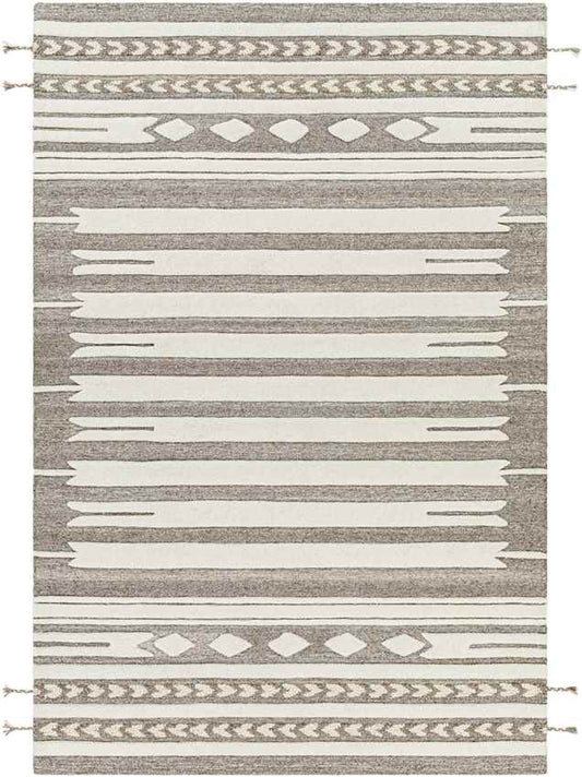 Ogden Dunes Global Taupe Area Rug