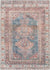McCordsville Traditional Coral Washable Area Rug